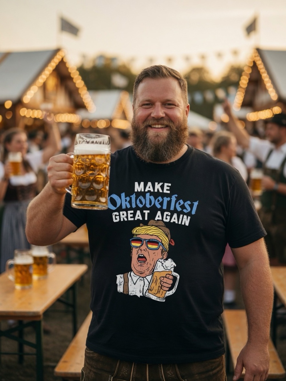 'Make Oktoberfest Great Again' Graphic Tee